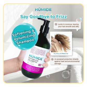 HUMIDE Softening & Volumizing Hair Shampoo | For Thin & Dry Hair (500 ml)