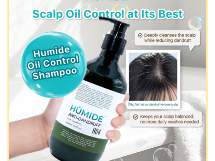 HUMIDE Anti-Dandruff Hair Shampoo | For Oily, Itchy & Combination Scalp (500 ml)