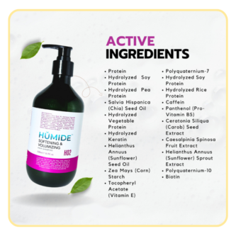 HUMIDE Softening & Volumizing Hair Shampoo | For Thin & Dry Hair (500 ml) - Image 2